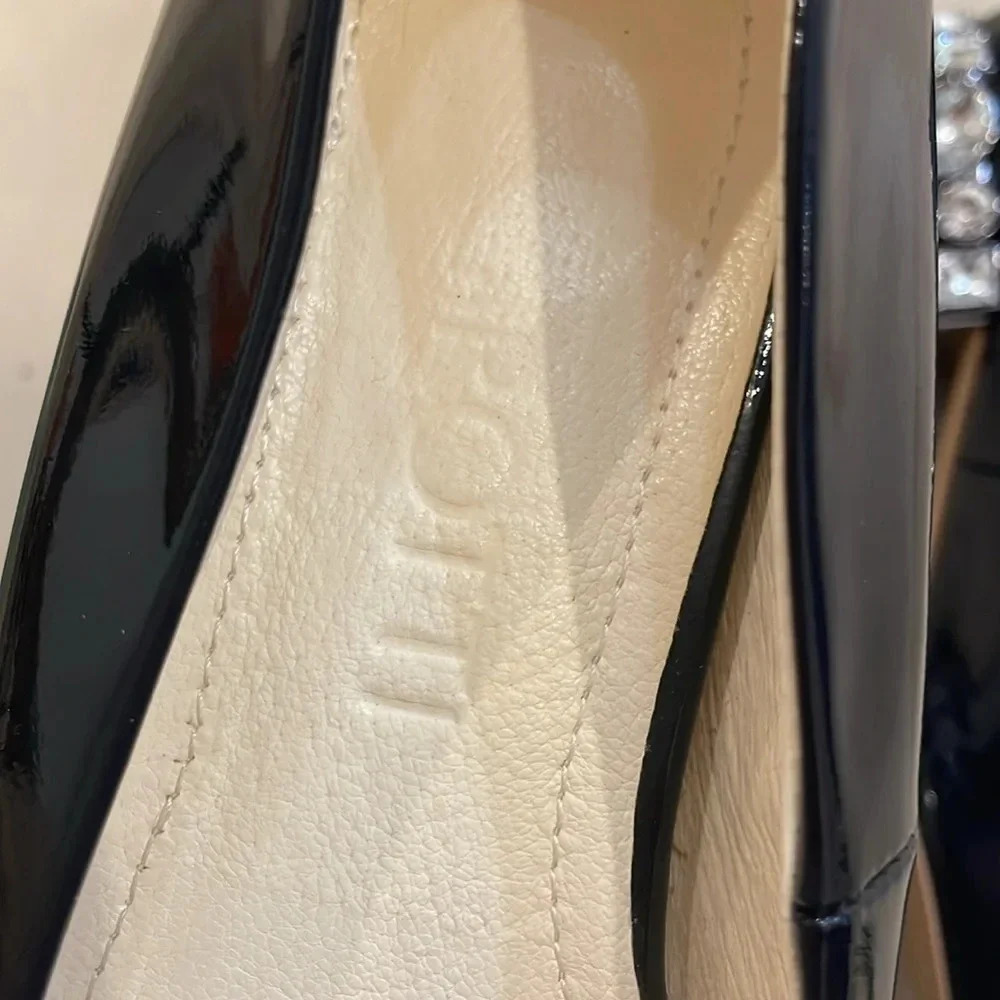 {GIROTTI} Women’s Luxury patent jewel heeled custom made Shoes 39 - Picture 4 of 11